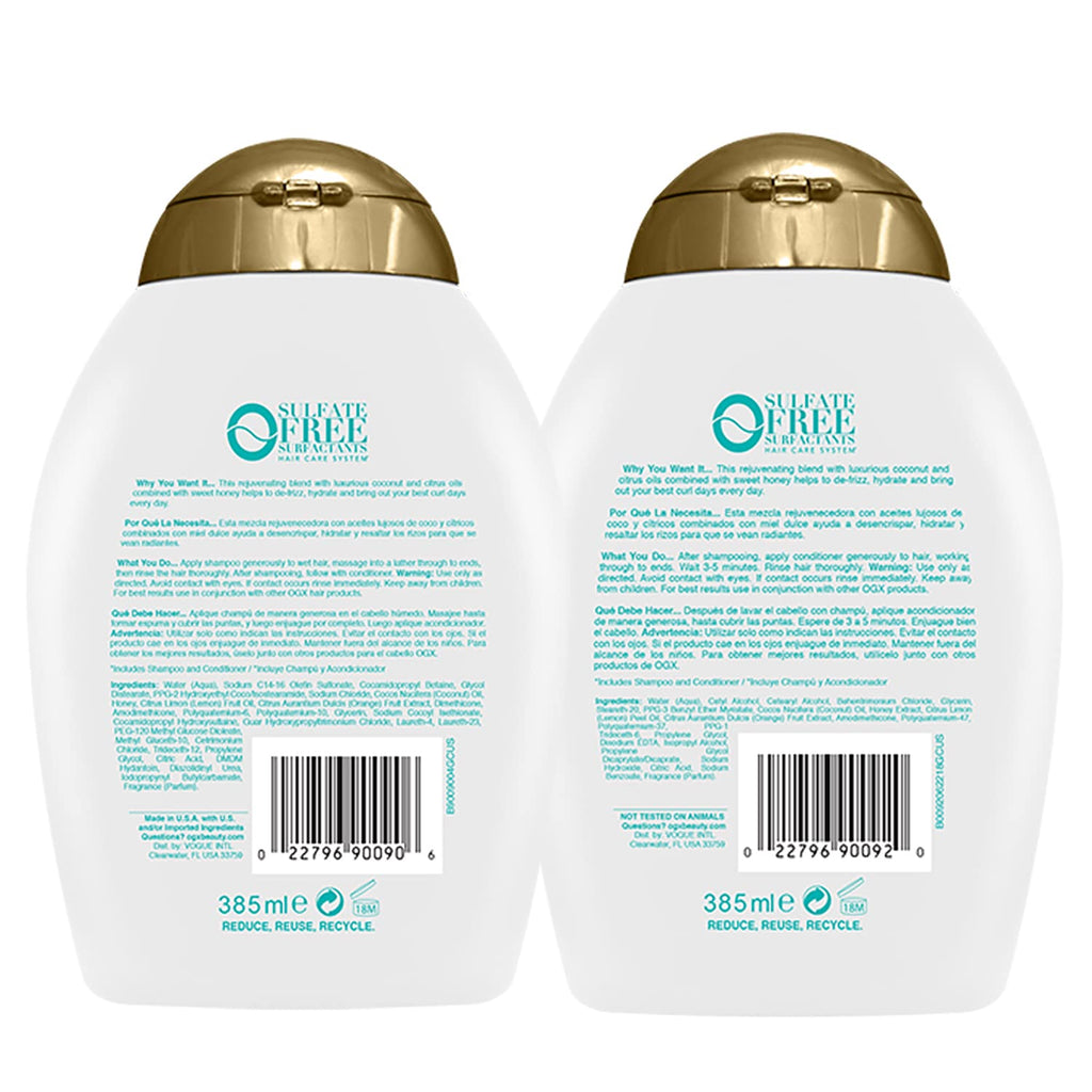 Coconut Curls Shampoo & Conditioner H114174