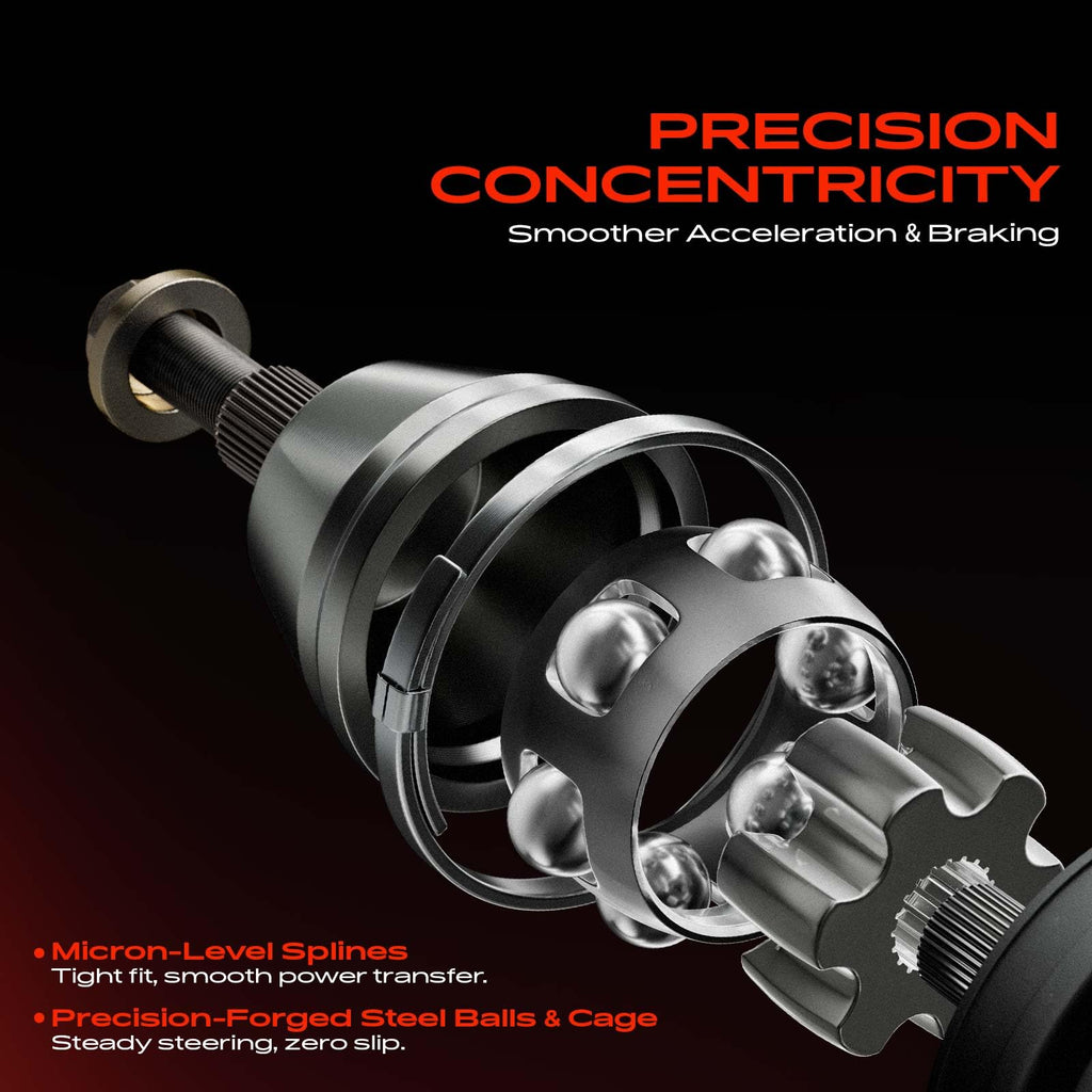 Rear Left CV Axle Shaft Assembly M4868