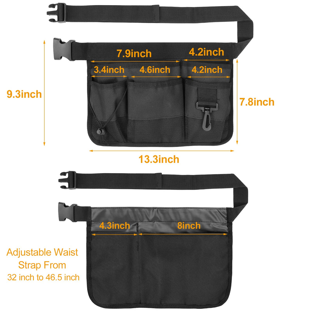 Heavy Duty Oxford Gardening Tool Waist Bag with 7 Pockets N140971
