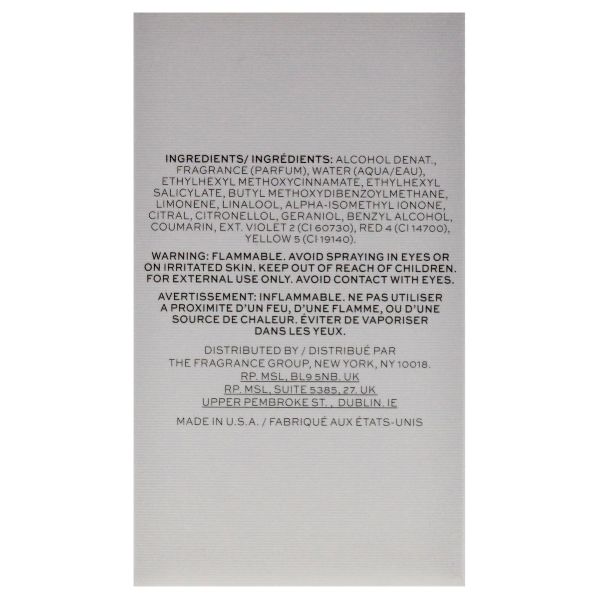 4.2 oz EDT Spray T850