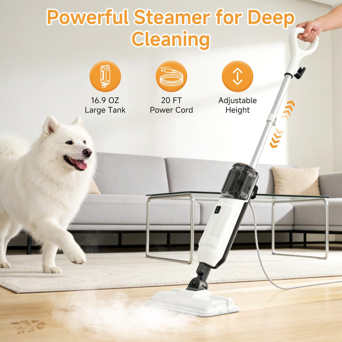 260°F Steam Mop Cleaner 16.9oz F348216