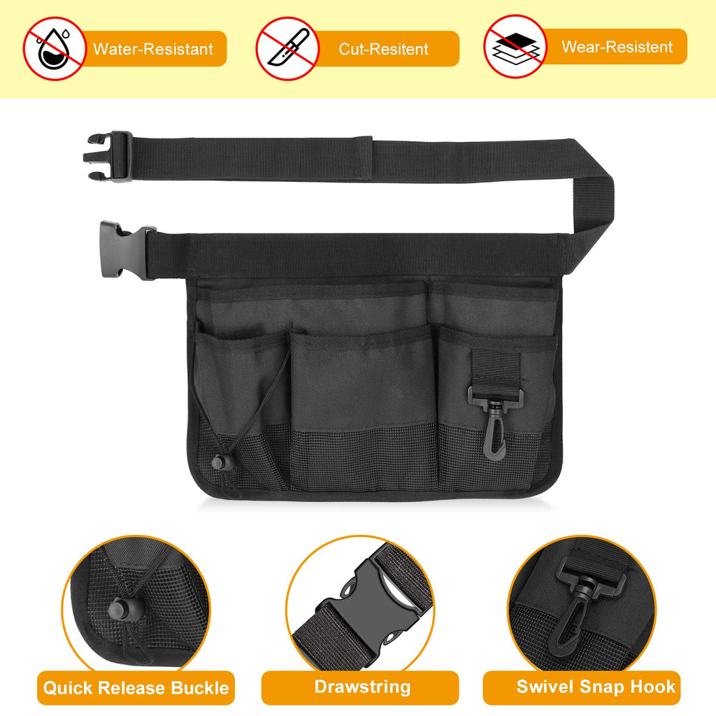 Heavy Duty Oxford Gardening Tool Waist Bag with 7 Pockets N140971