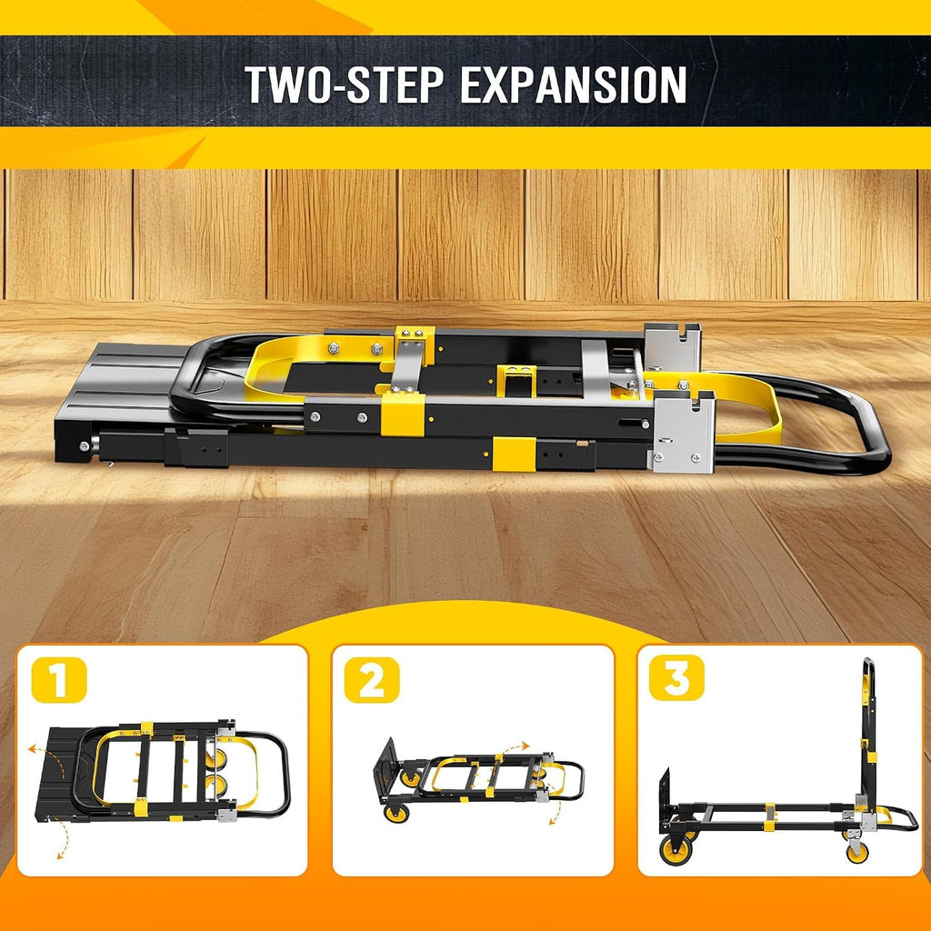 600lbs 3 in 1 Folding Hand Truck Dolly R814