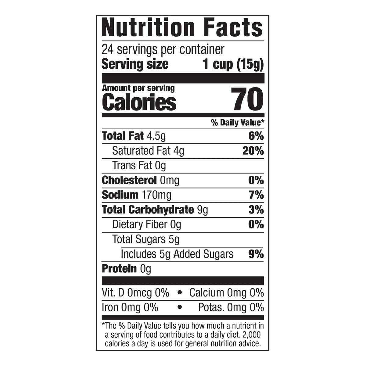 Caramel Single Serve Pods Pack of 24 U2716