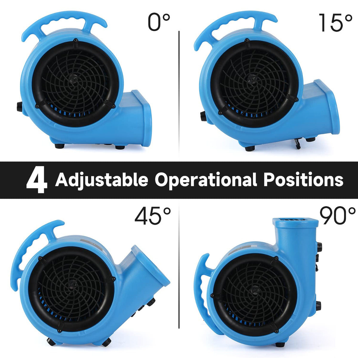 1/2 HP Carpet Dryer Air Blower Fan A8902