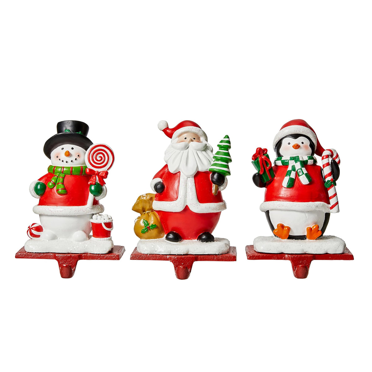 Set of 3 Christmas Stocking Holders K78046