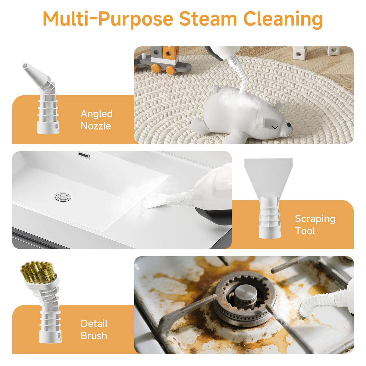 260°F Steam Mop Cleaner 16.9oz F348216