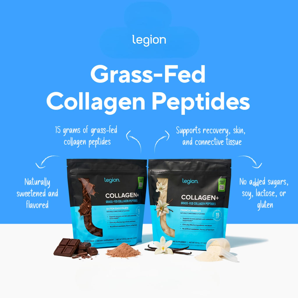 Hydrolyzed Collagen Peptides Powder with Vitamin C, Chocolate, 30 Servings R8496