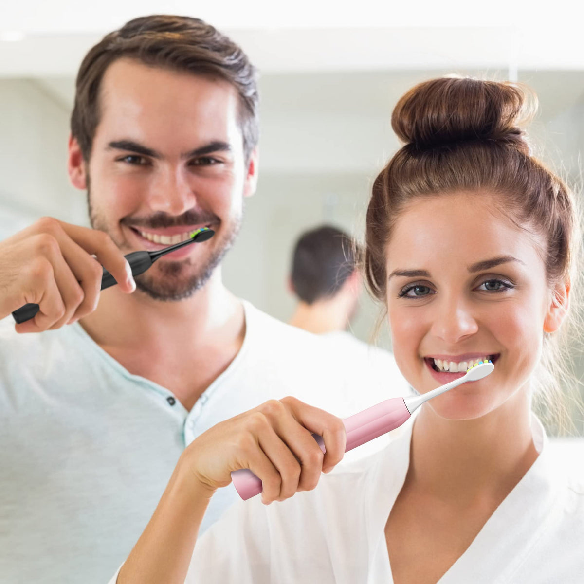 Sonic Electric Toothbrush with 12 Brush Heads 2 Pack S81700