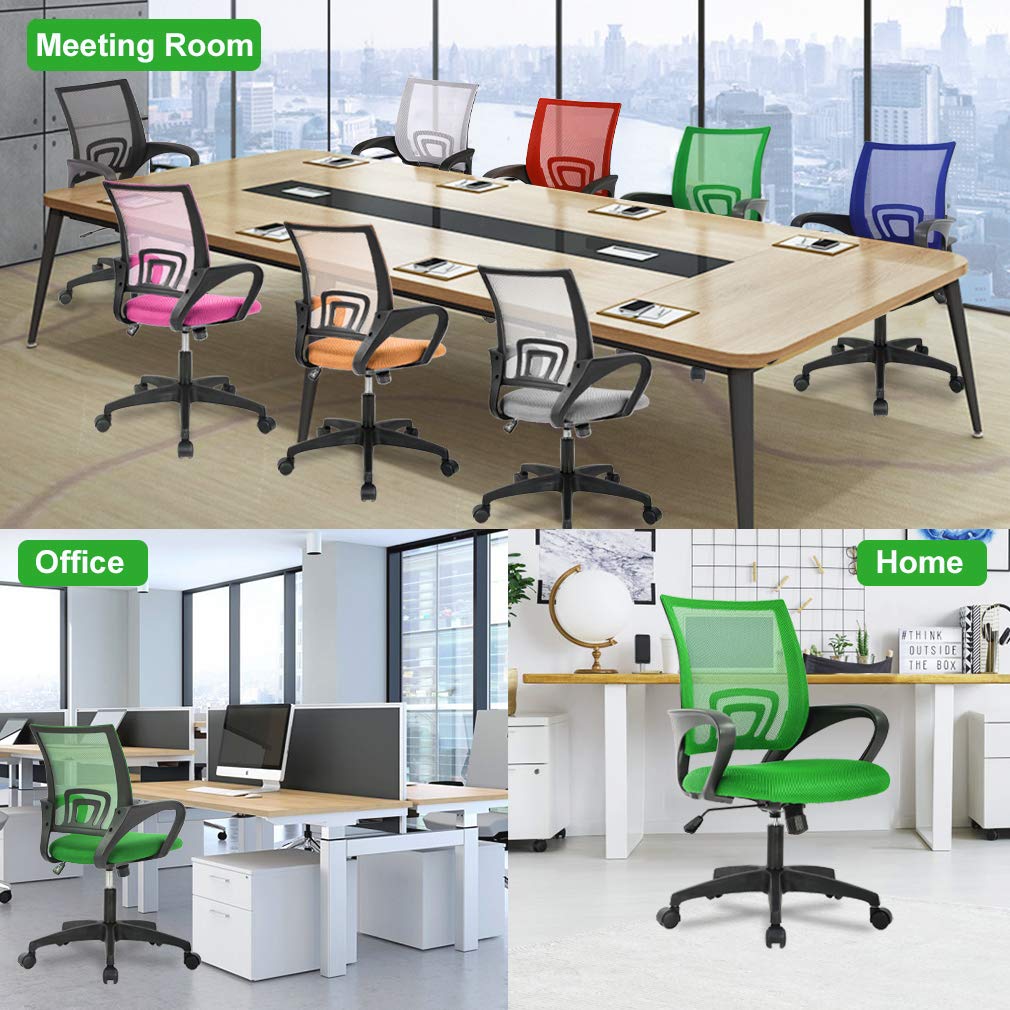 Ergonomic Mid-Back Swivel Office Chair Z93574