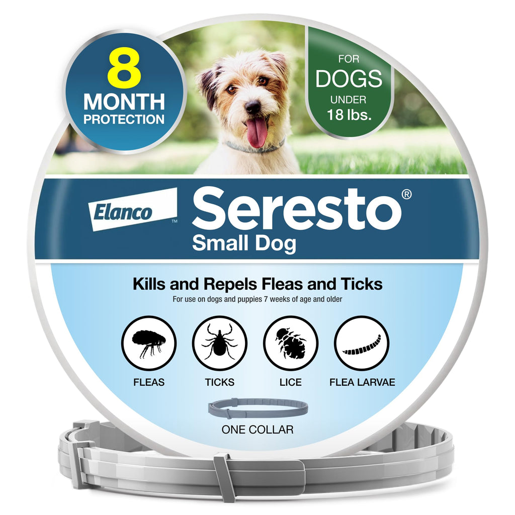 Flea & Tick Treatment & Prevention Collar for Dogs Under 18 lbs Z222