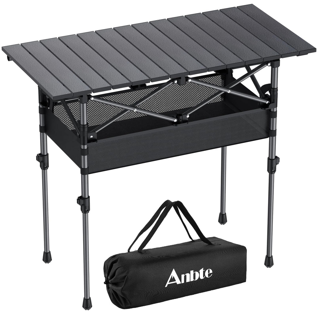 3ft Aluminum Roll Top Folding Camping Table T659
