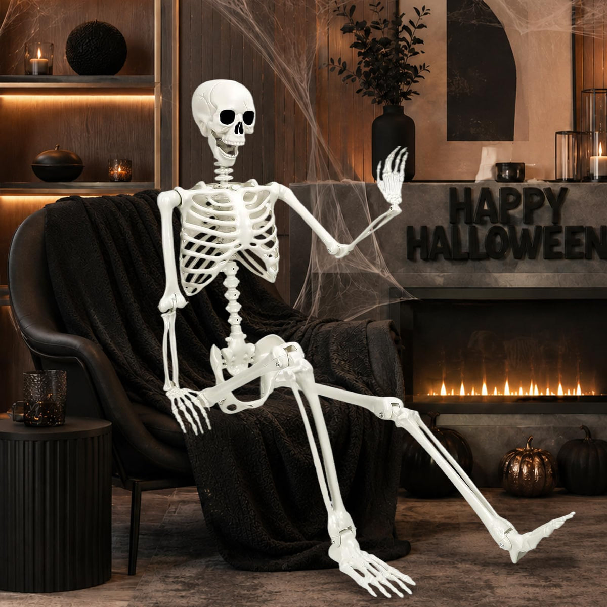 Life Size Posable Skeleton Decorations R722515