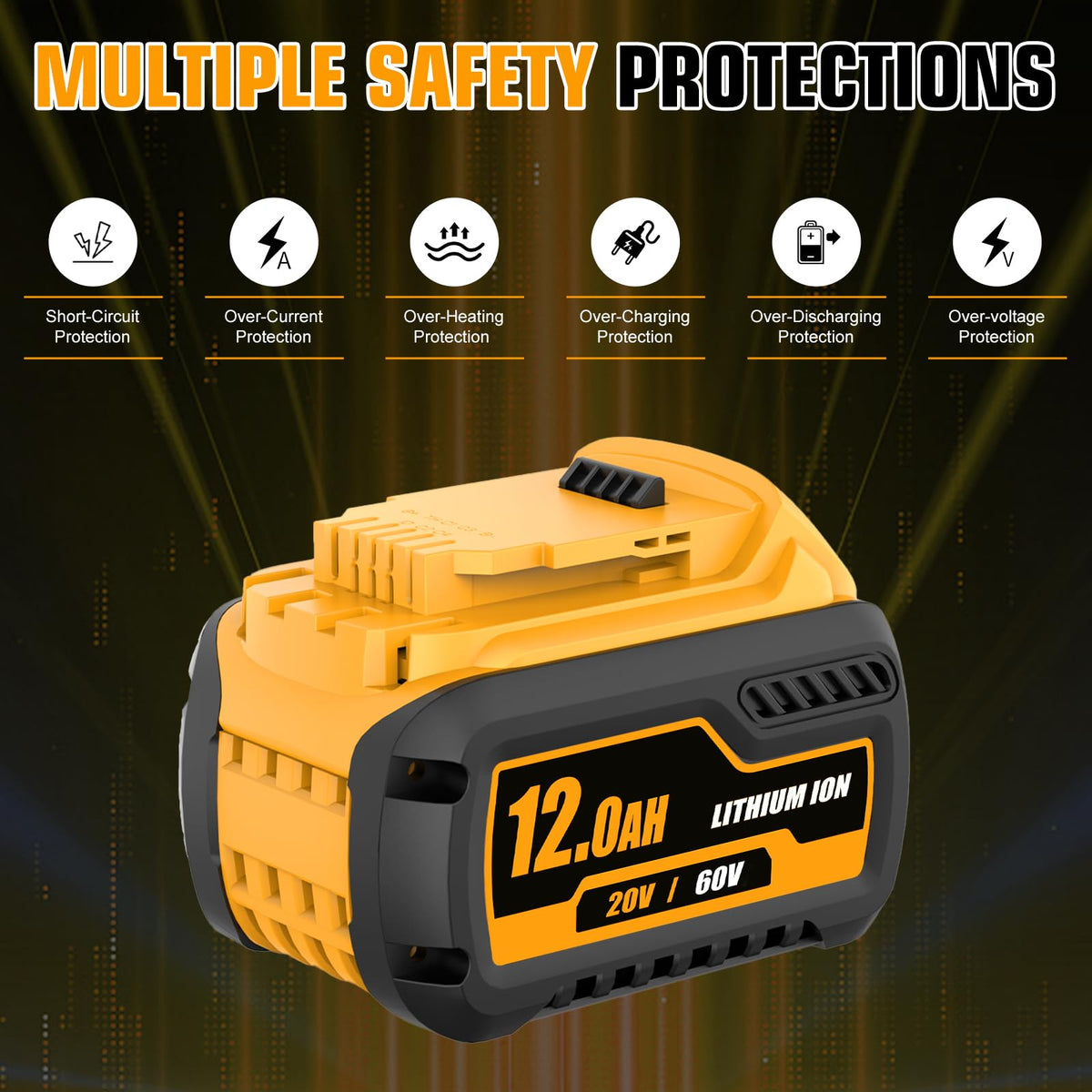 12.0Ah Replacement Battery L6107