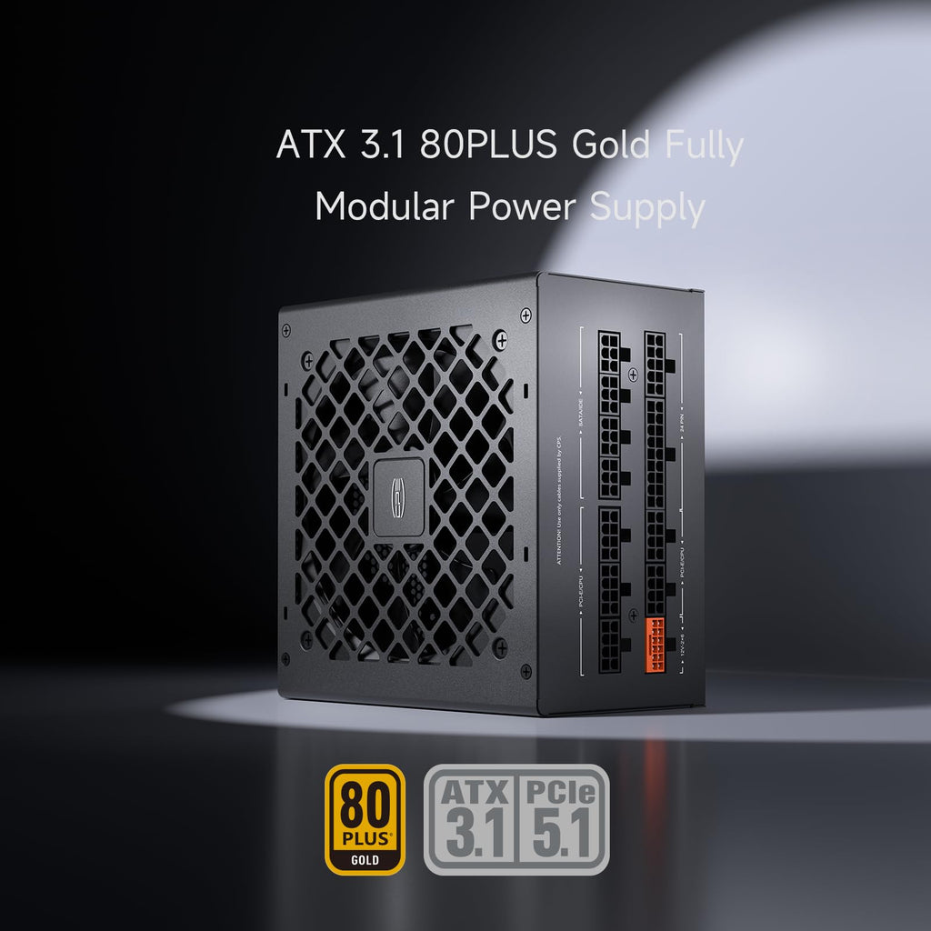750W Fully Modular ATX 3.1 80 Plus Gold Power Supply C752