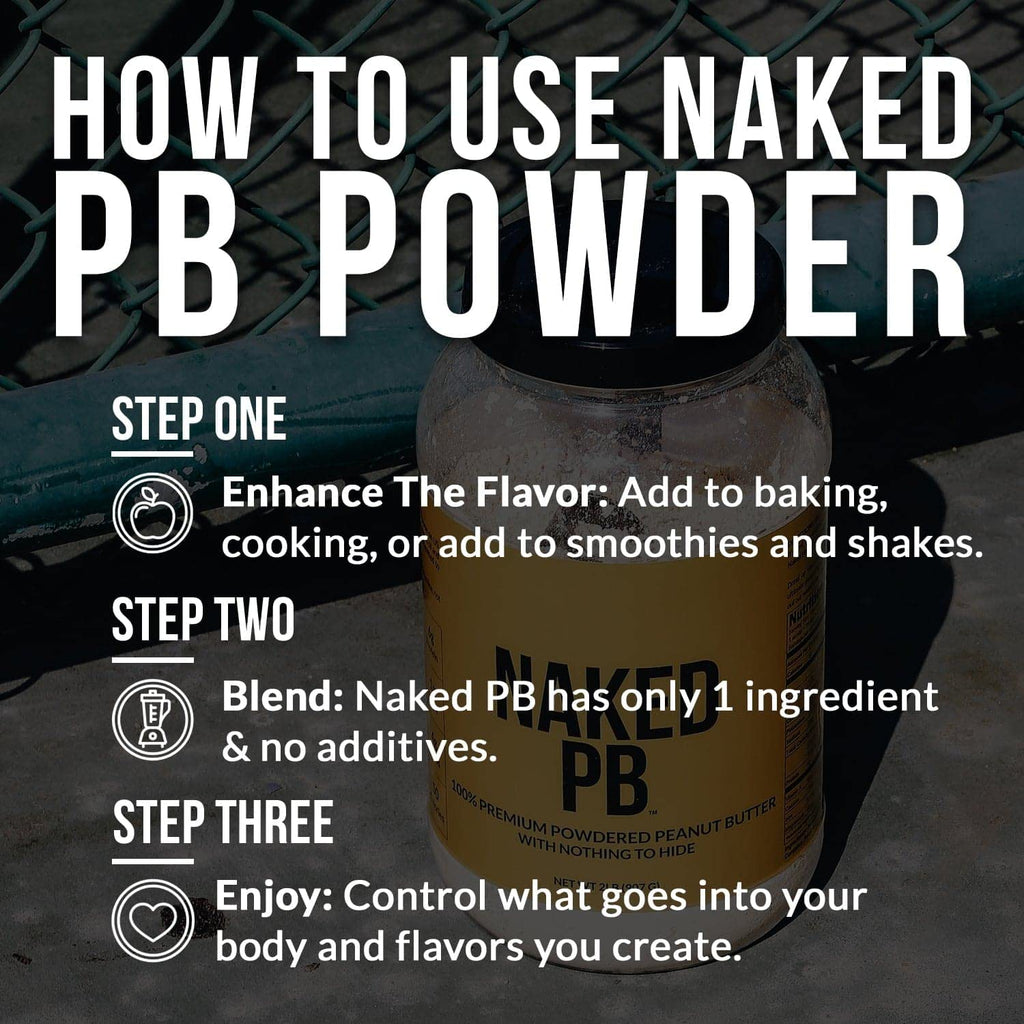 Pea Protein Powder 2LB and Powdered Peanut Butter 1.5LB Vegan Non-GMO Gluten Free Z99955