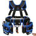 Heavy Duty Magnetic Tool Belt with Suspenders F79148