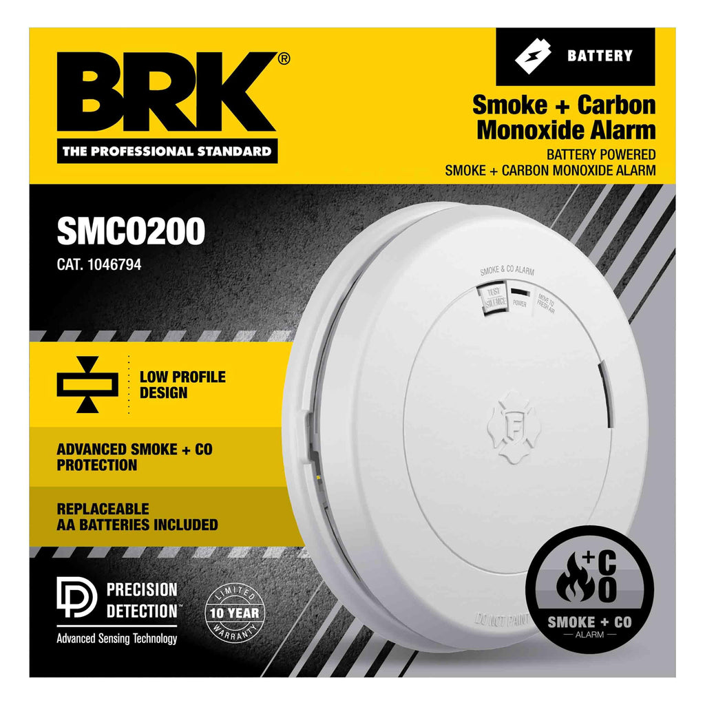 Battery Combination Smoke & Carbon Monoxide Alarm D390577
