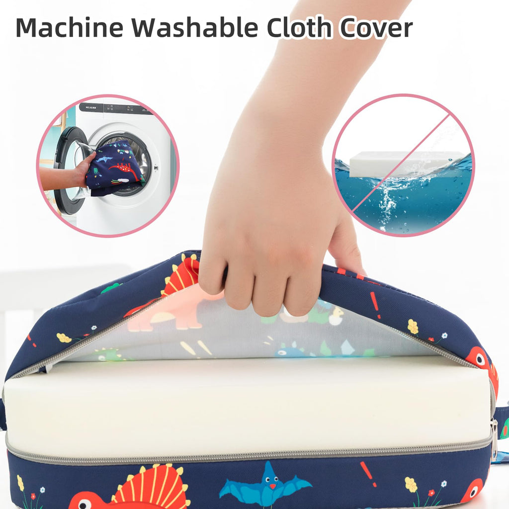 Portable Kids Booster Seat with Safety Buckles R83720