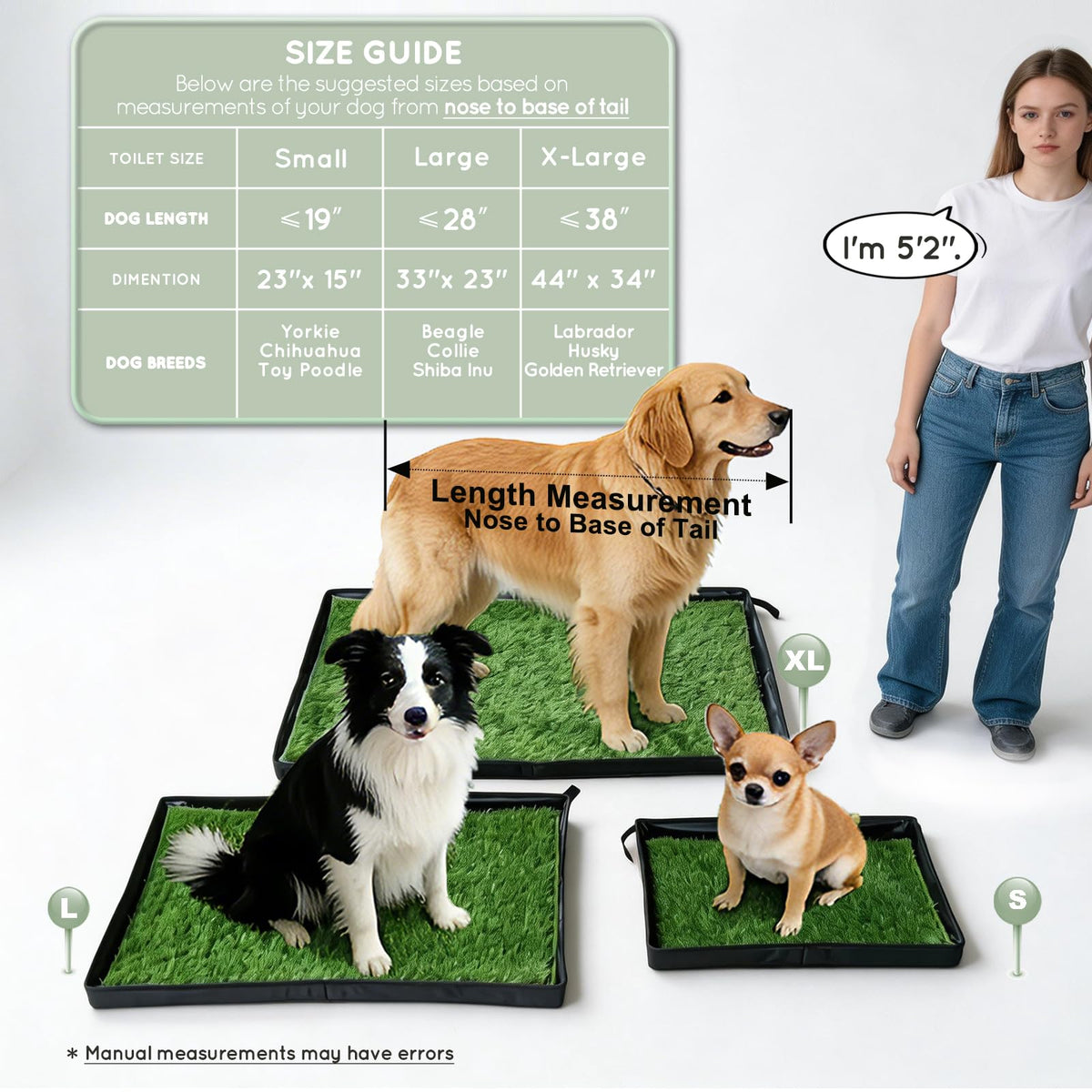 Dog Grass Pad with Dog Litter Box C99329