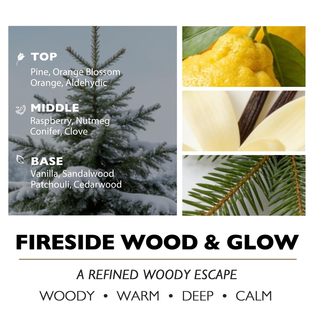 18oz Soy Wax 4-Wick Scented Candle Z605