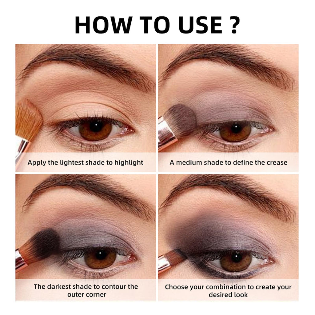 6 Color Matte Neutral Eyeshadow Palette I47860