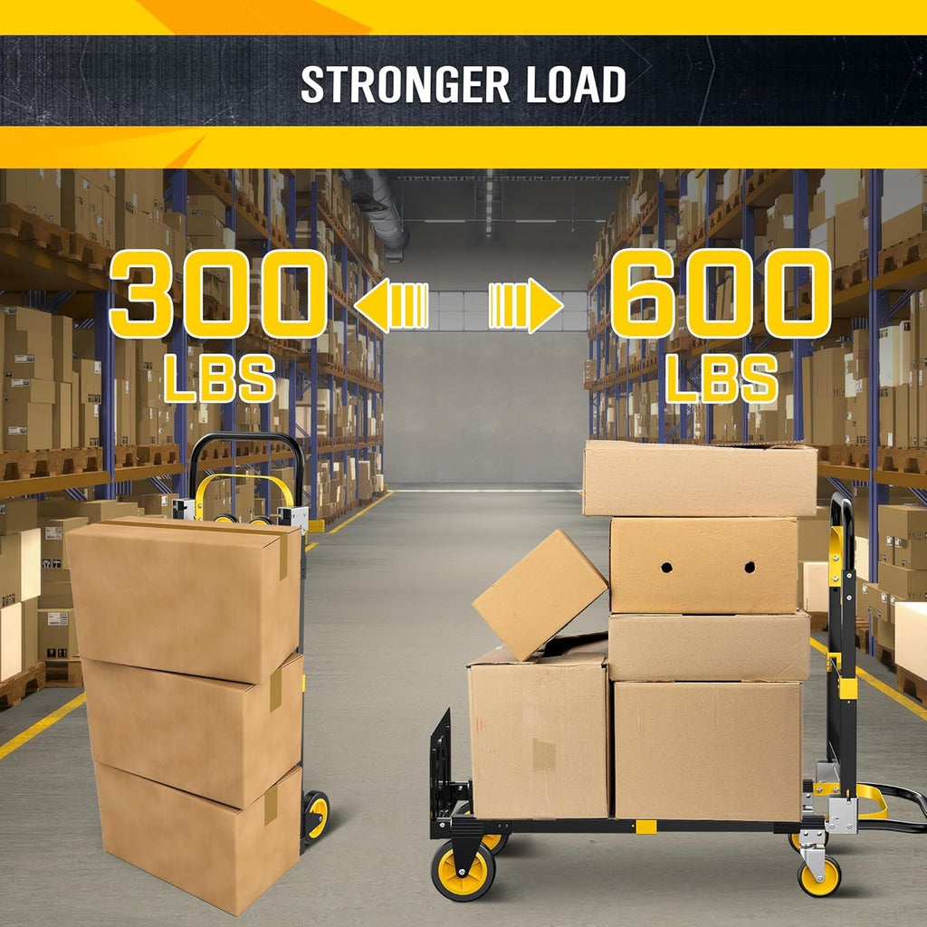 600lbs 3 in 1 Folding Hand Truck Dolly R814