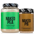 Pea Protein Powder 2LB and Powdered Peanut Butter 1.5LB Vegan Non-GMO Gluten Free Z99955
