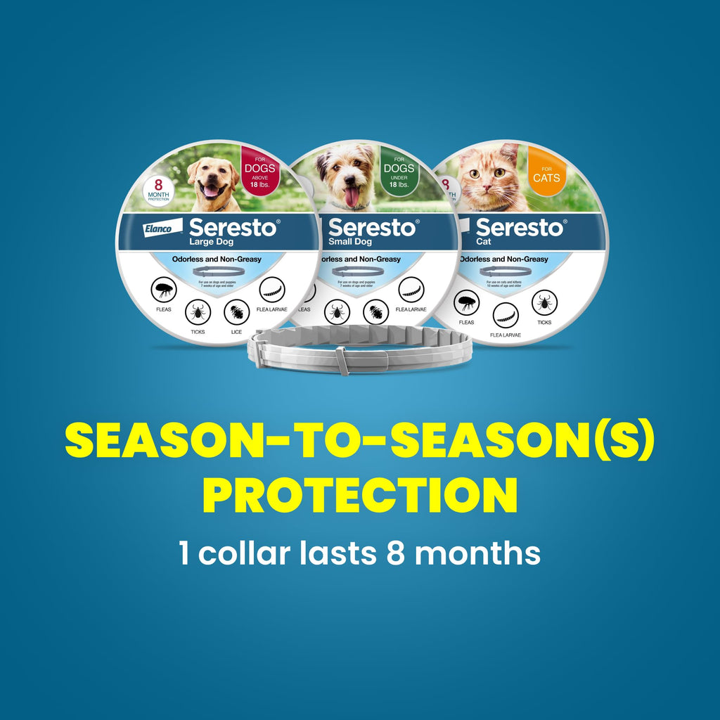 Flea & Tick Treatment & Prevention Collar for Dogs Under 18 lbs Z222