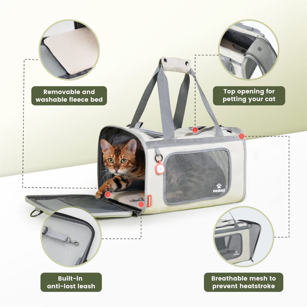 Airline Approved Expandable Cat Carrier O43678