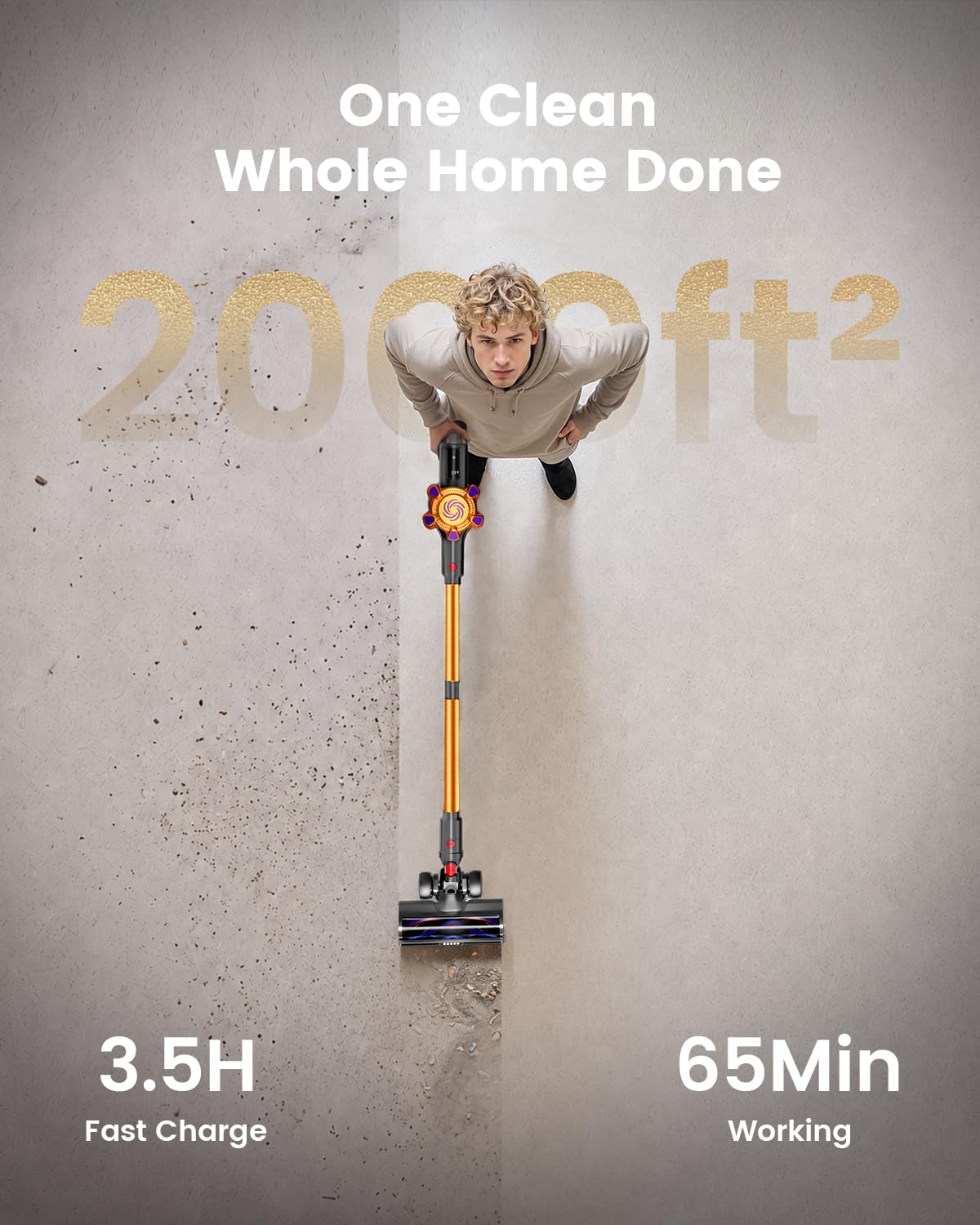 Cordless Stick Vacuum 580W 50Kpa D303362