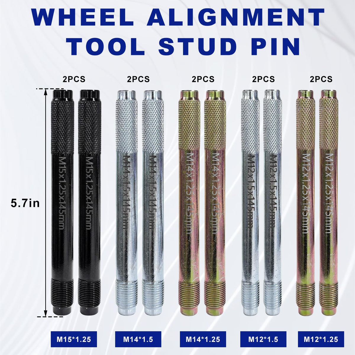 M12 M14 M15 Wheel Alignment Pin Kit F39916