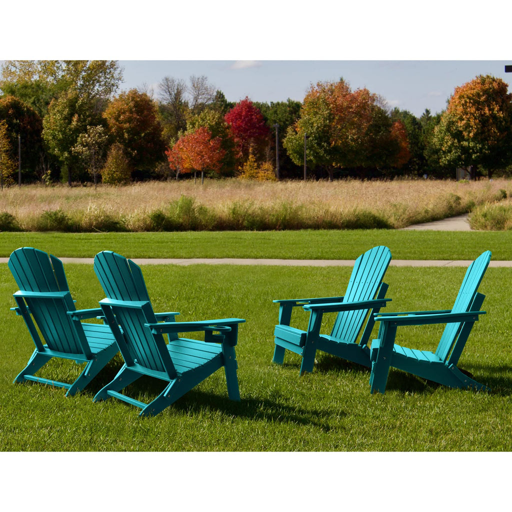 Oversized Folding Adirondack Chair Set of 2 C753017