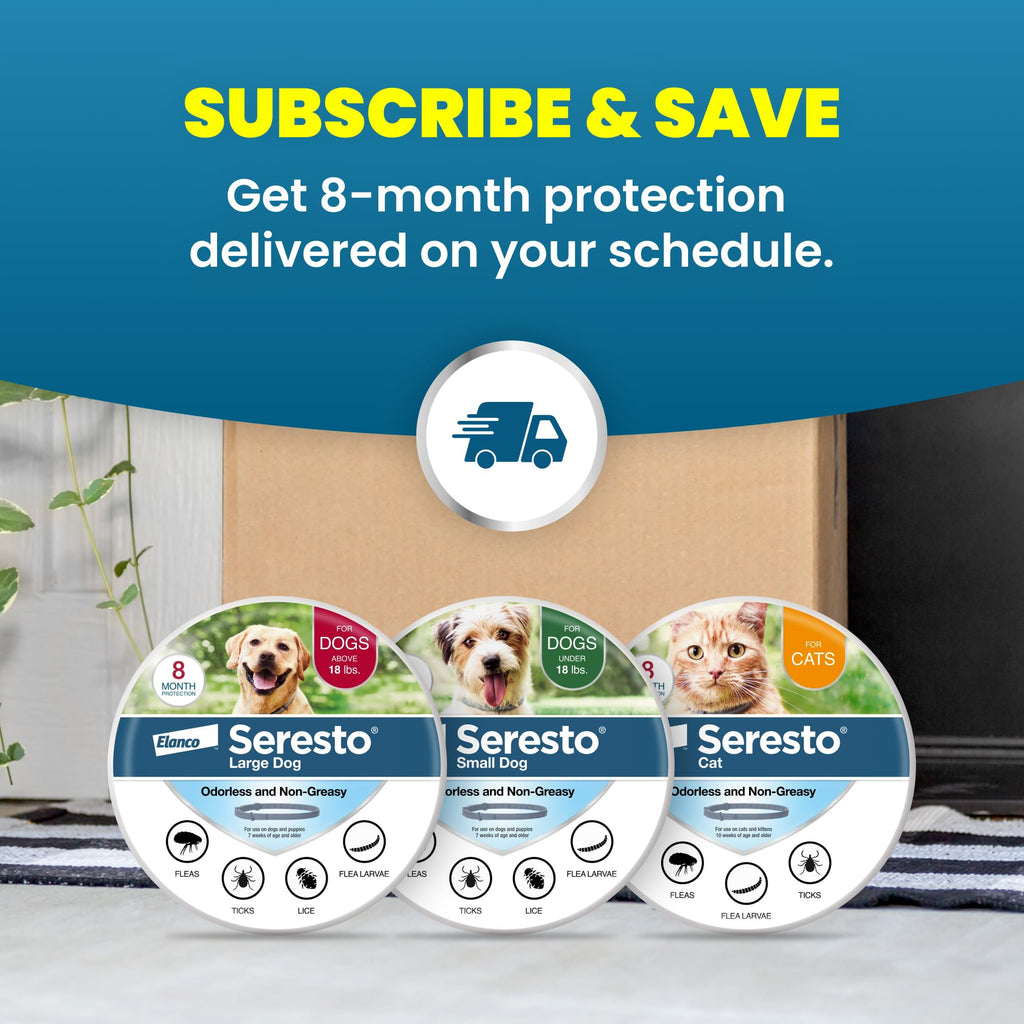 Flea & Tick Treatment & Prevention Collar for Dogs Under 18 lbs Z222
