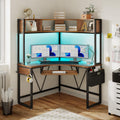 39" Corner Desk with Hutch J434