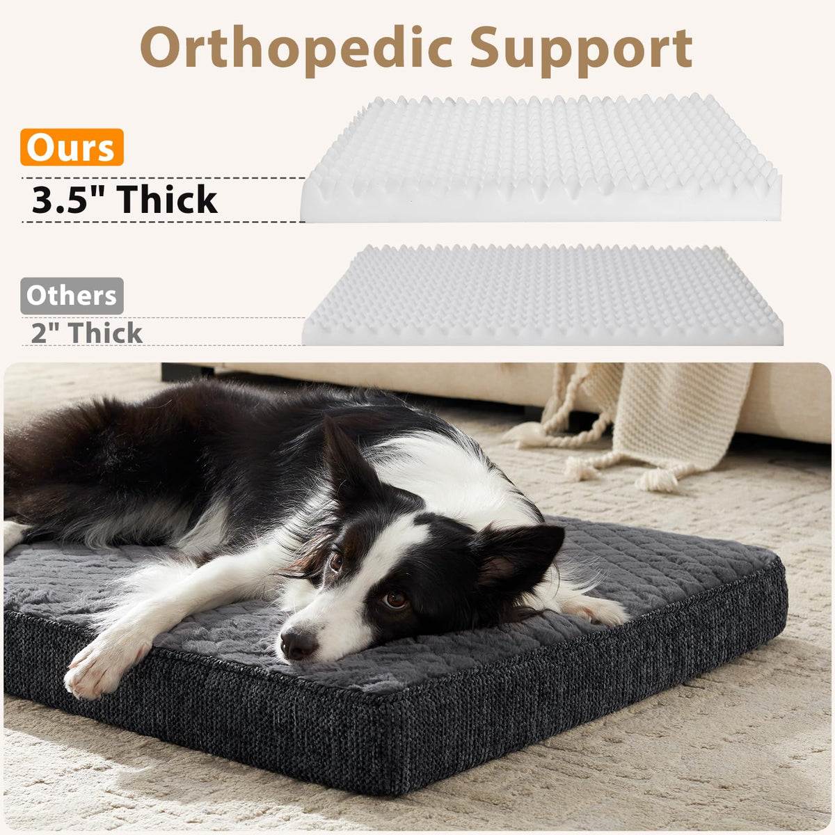 XL Waterproof Orthopedic Dog Bed K672