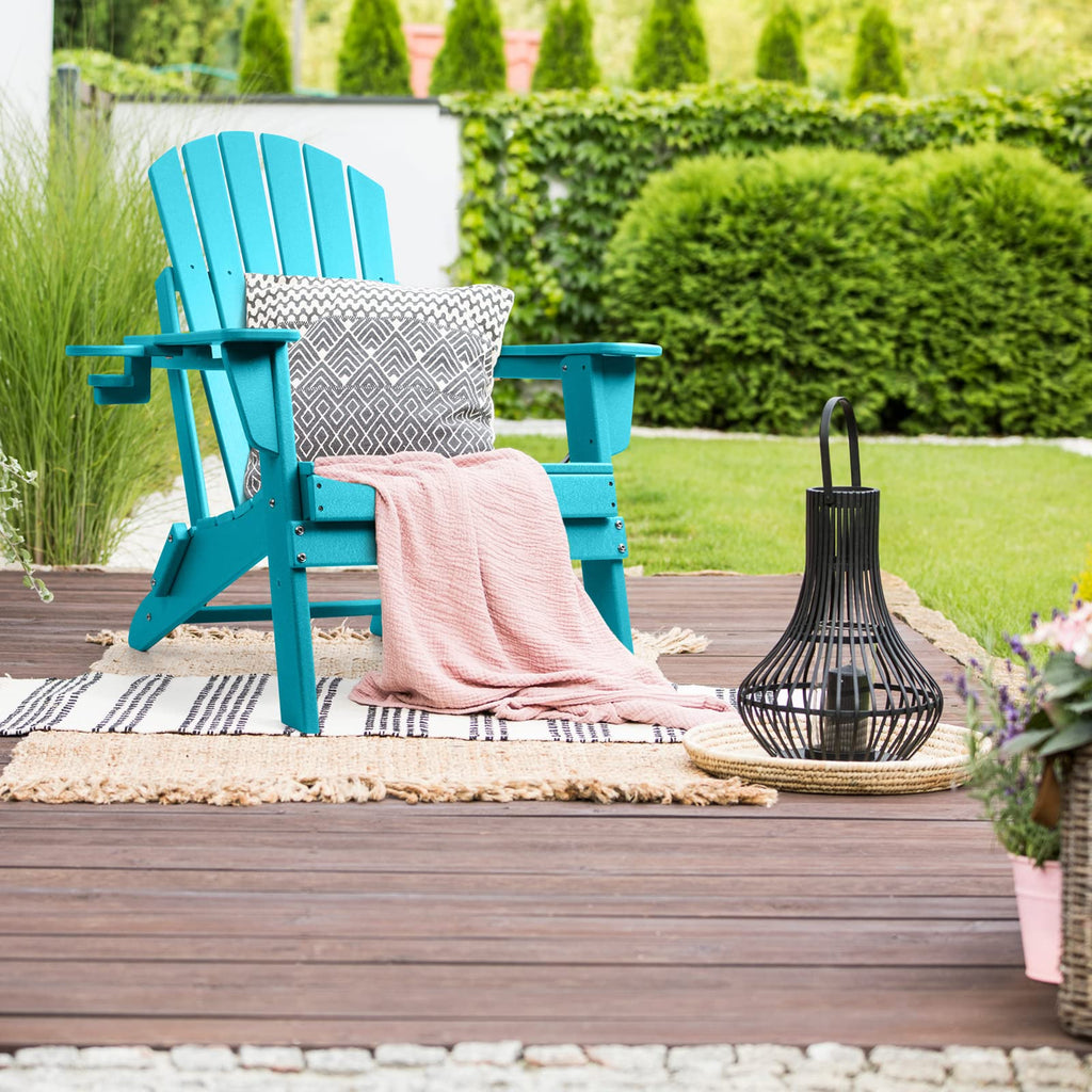 Oversized Folding Adirondack Chair Set of 2 C753017