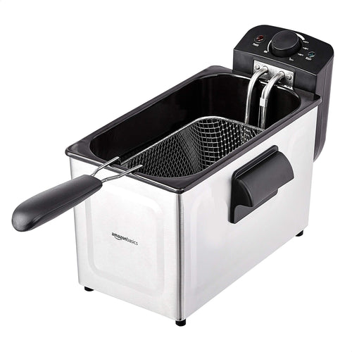 3.2-Qt Electric Deep Fryer with Adjustable Temperature Control R163316