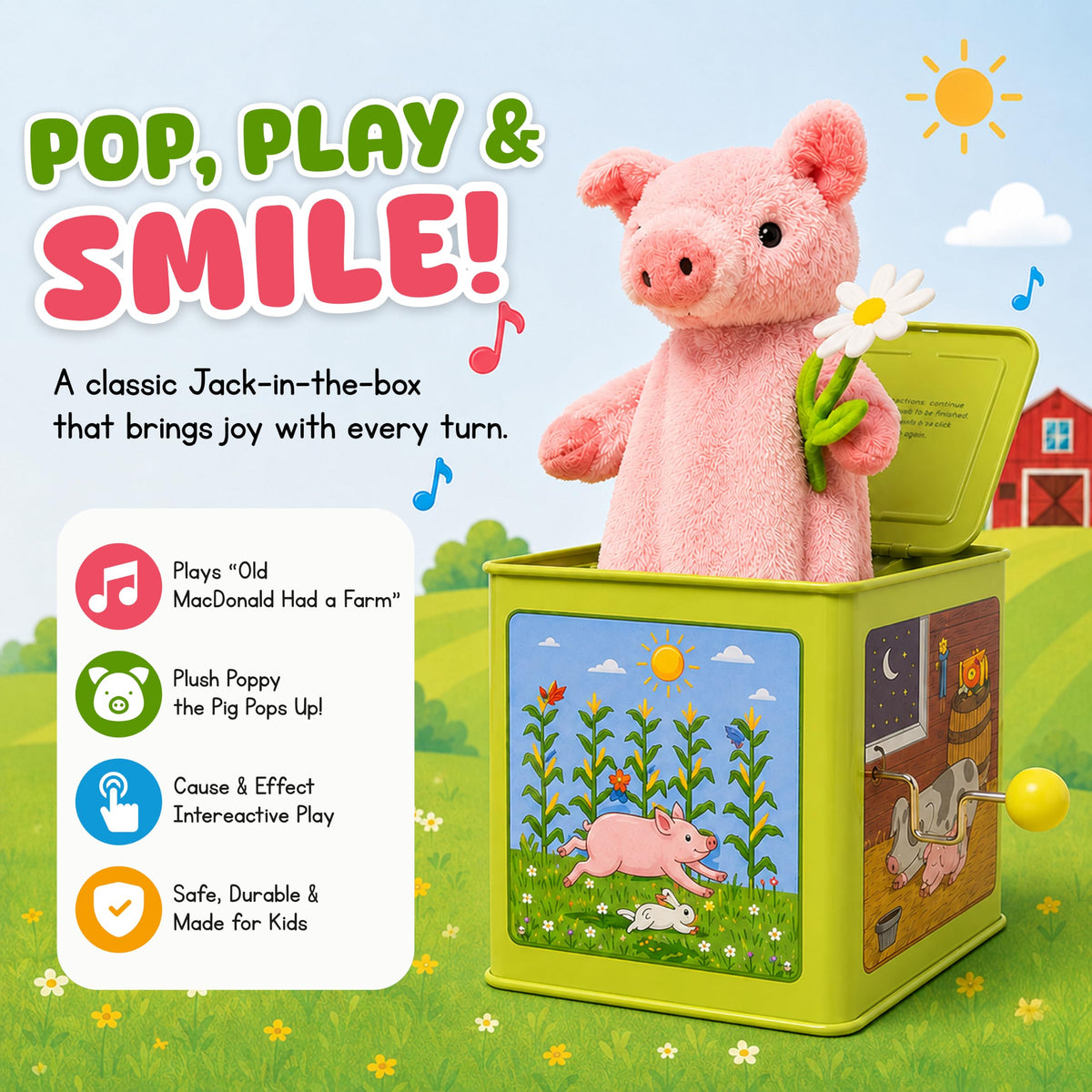 Pig Jack in the Box Q84850