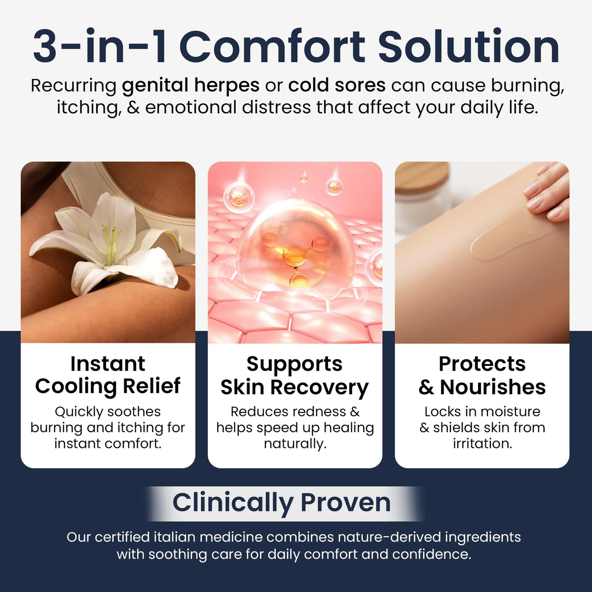 Genital Herpes Treatment Ointment 56g A3970