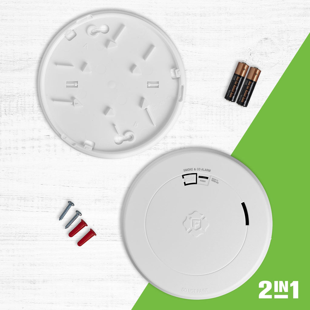 Battery Combination Smoke & Carbon Monoxide Alarm D390577