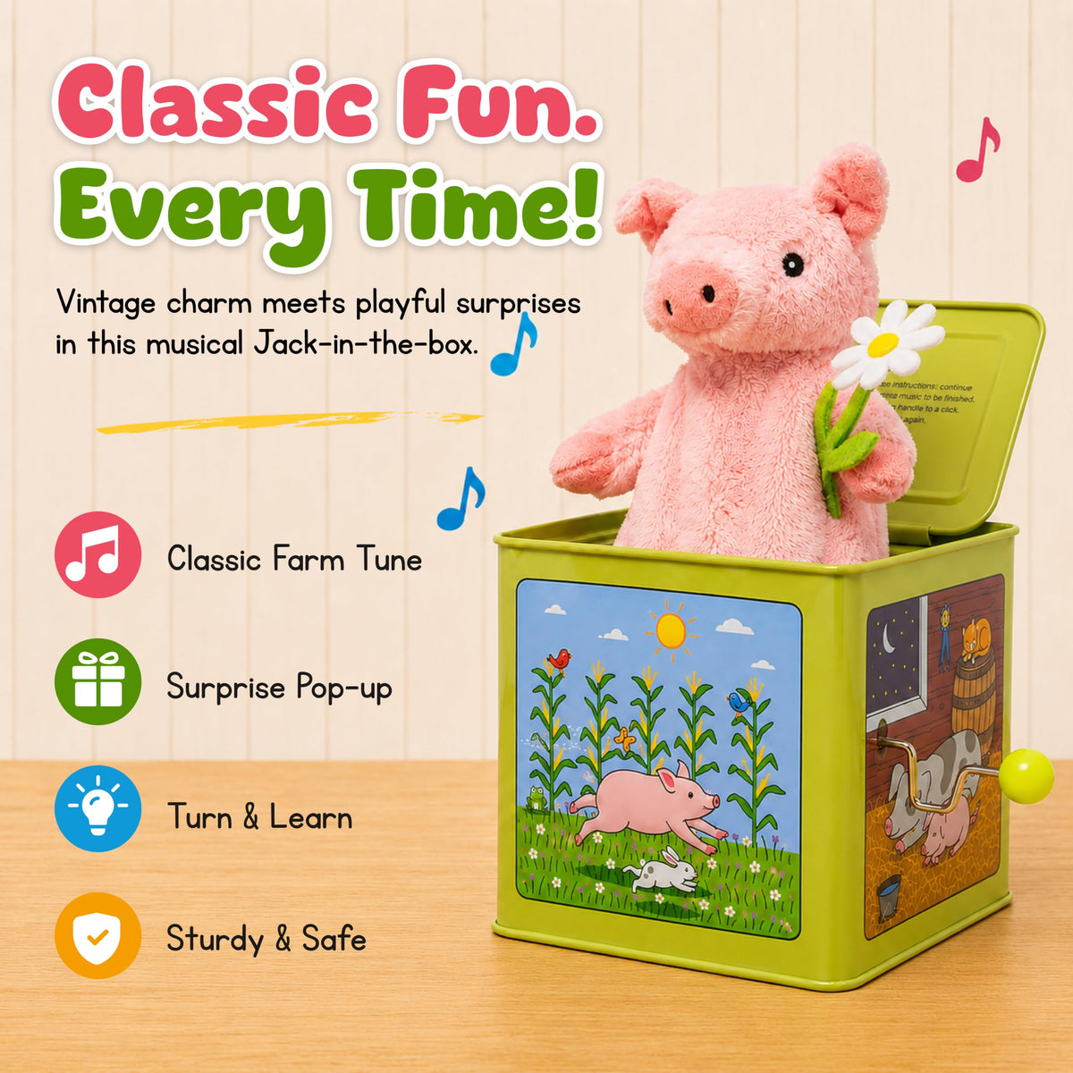 Pig Jack in the Box Q84850