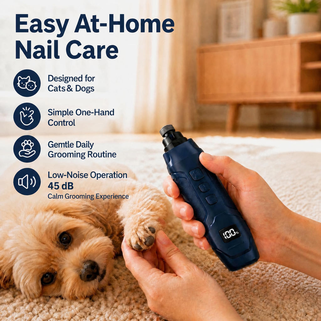 Dog Nail Grinder 16-Speed with LED Light U966624