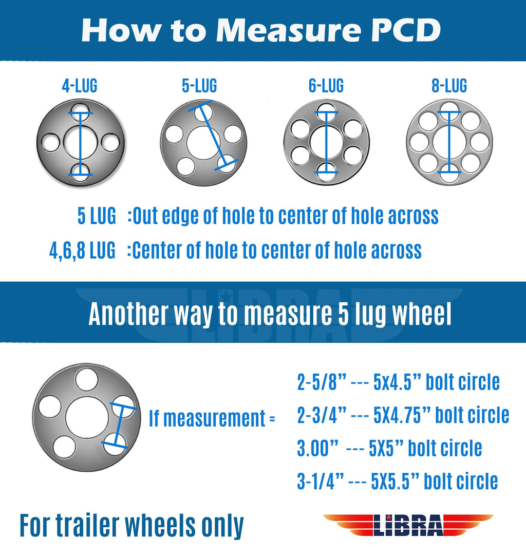 Trailer Tire Wheel ST205/75R15 8-Ply Silver Mod Rim E2851