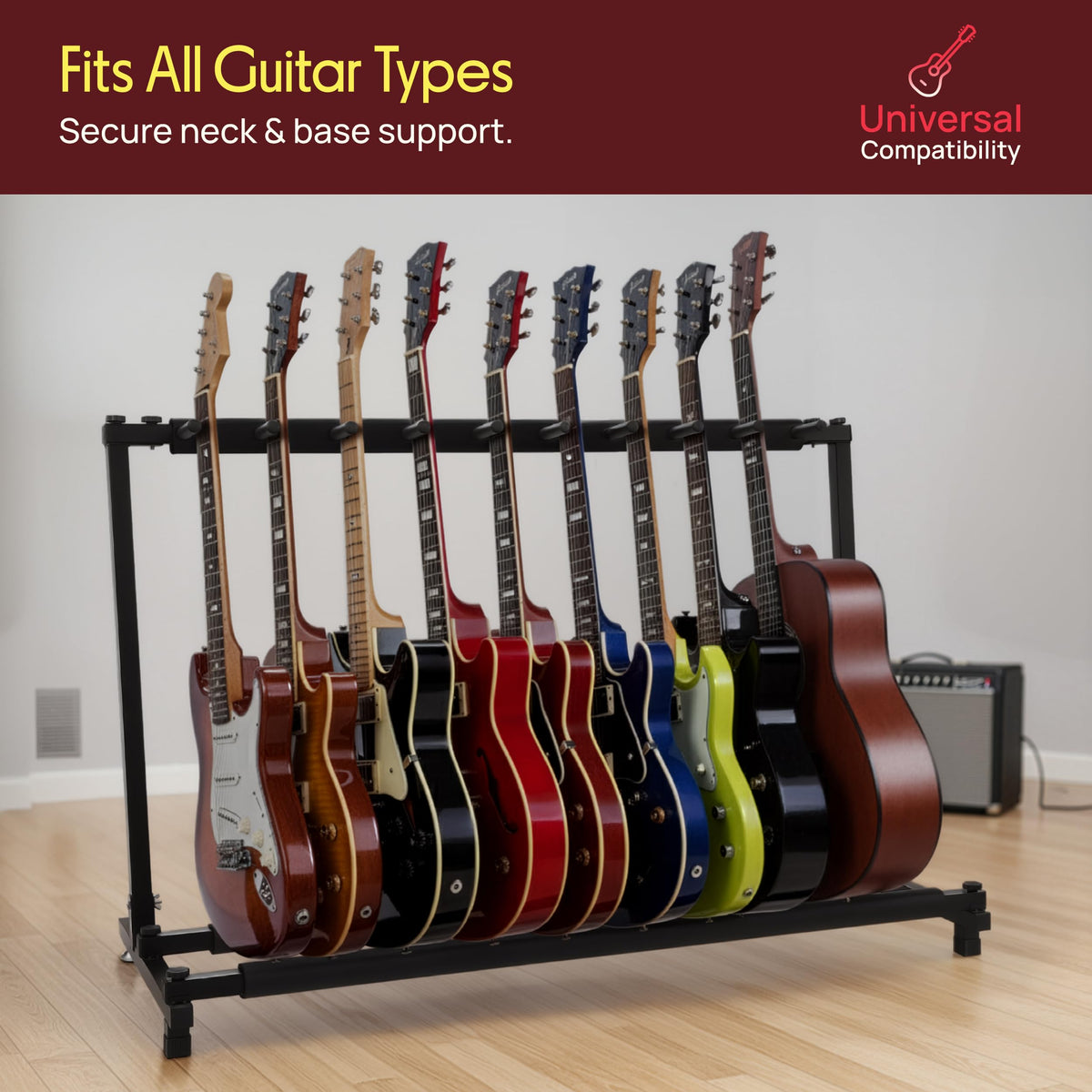 Foldable Universal Multi Guitar Stand I31041