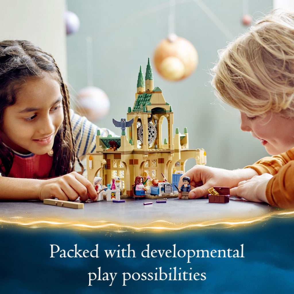 Building Toy Castle Kit with Clock Tower T389758