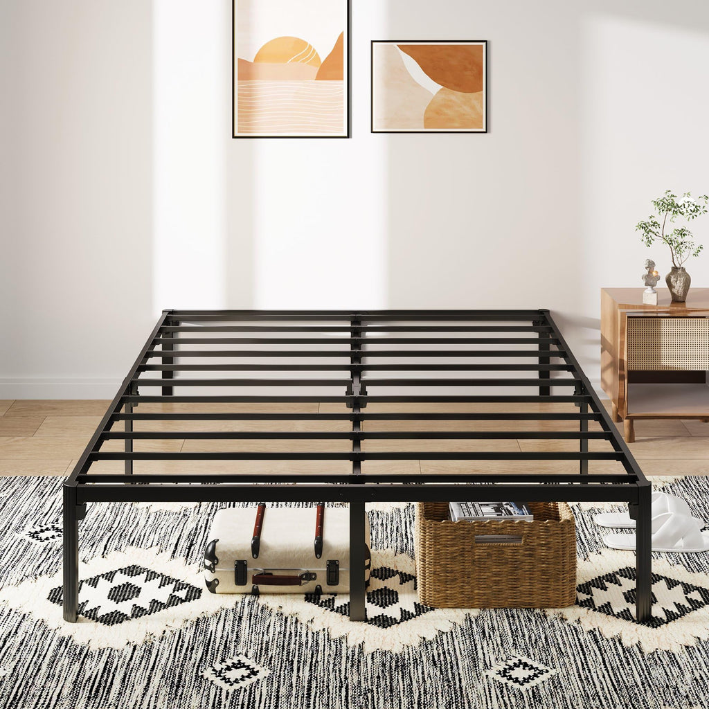 Queen Bed Frame with Headboard Footboard J78028