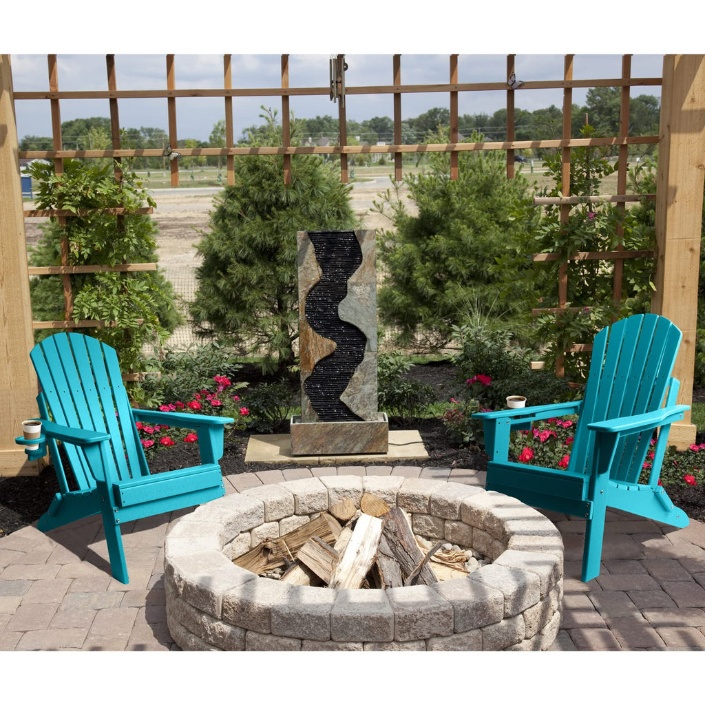 Oversized Folding Adirondack Chair Set of 2 C753017