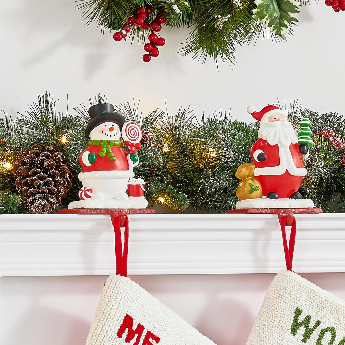 Set of 3 Christmas Stocking Holders K78046
