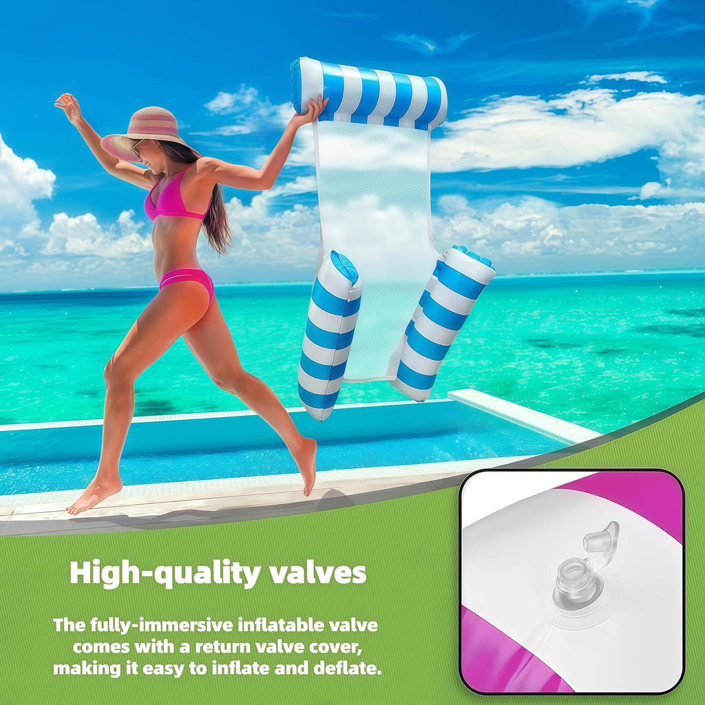 3 Pack Inflatable Pool Float Chair Q607